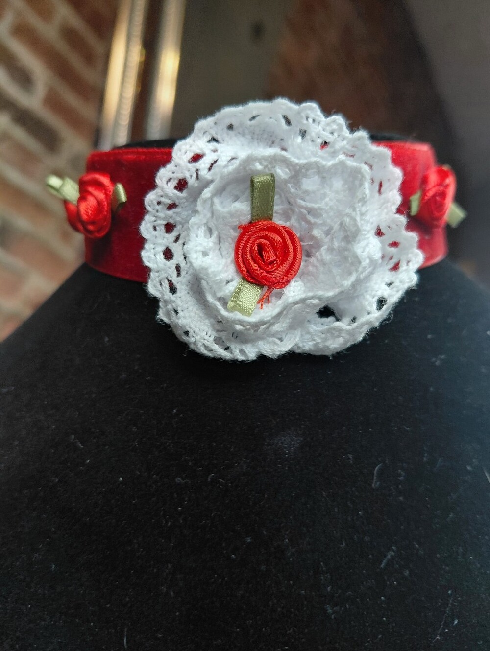 Red Velvet Choker